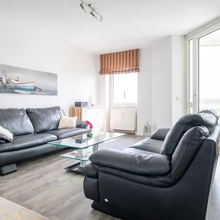 Apartment Komfortable Fuer 2 Am Suedstrand Mit Wintergarten & Meerblick 12 *