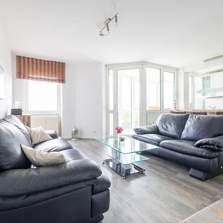 Komfortable Ferienwohnung Fuer 2 Am Suedstrand Mit Wintergarten & Meerblick Wohnung 12 Apartment Wilhelmshaven